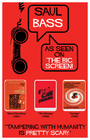 Saul Bass visual poster